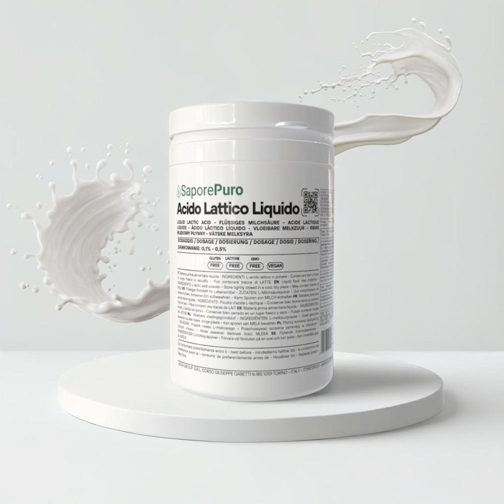 Acido Lattico Liquido Alimentare | SaporePuro - SaporePuro